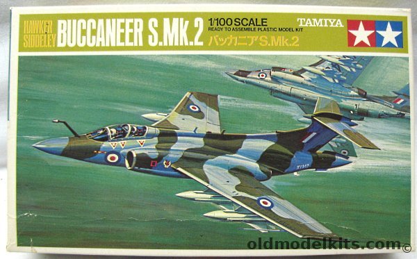 Tamiya 1/100 Hawker Siddeley Buccaneer S.Mk2 - RAF or South African Air Force, PA1021-200 plastic model kit